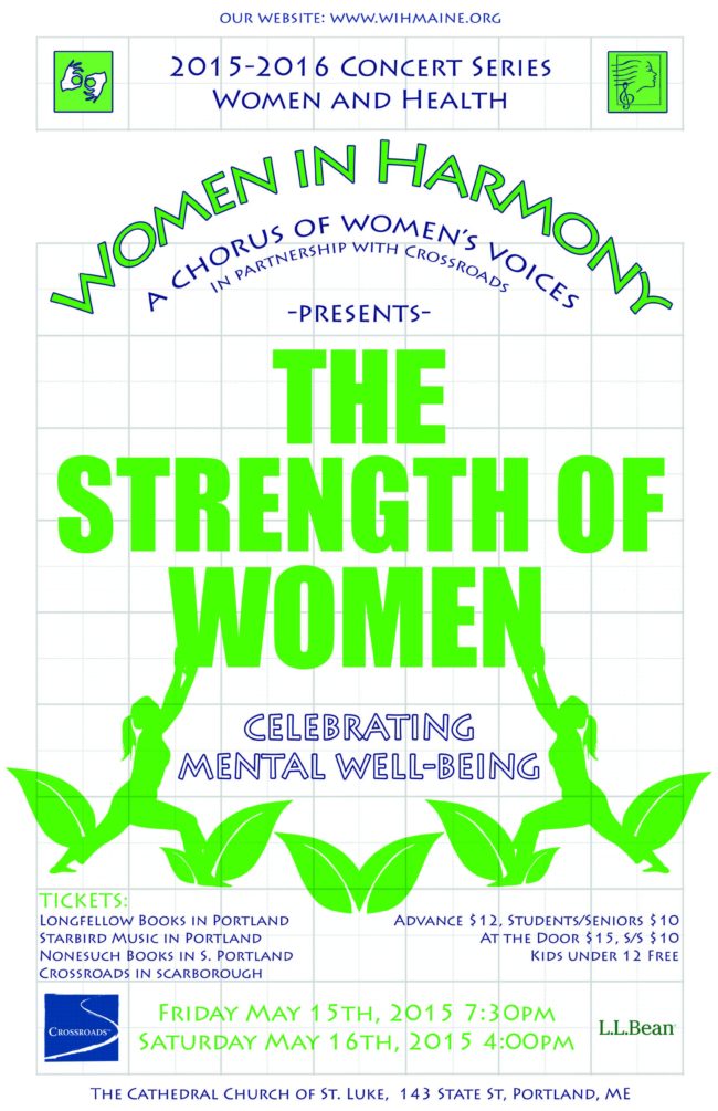 WIH Poster May 2015 strength of women poster - crossroads