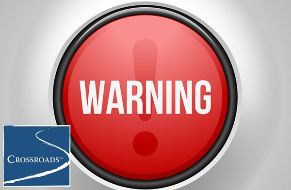 Relapse Risk Warning Sign Button.CRBlog2 warning button for recognizing risk factors for relapse