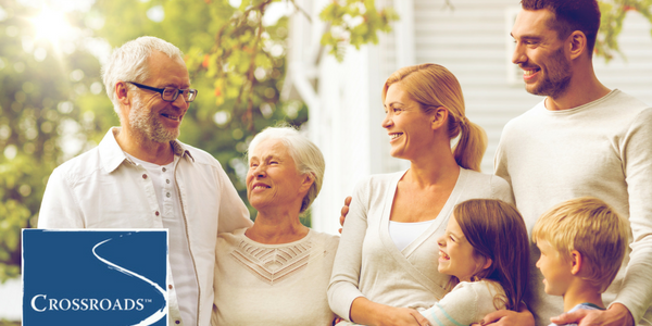 multi-generational family together after rebuilding relationship from the impact of addiction on the family