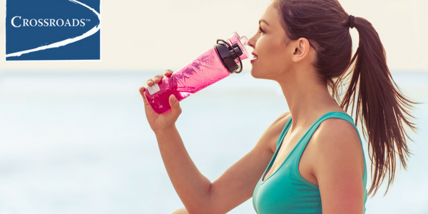 woman using fitness for recovery through outdoor exercise