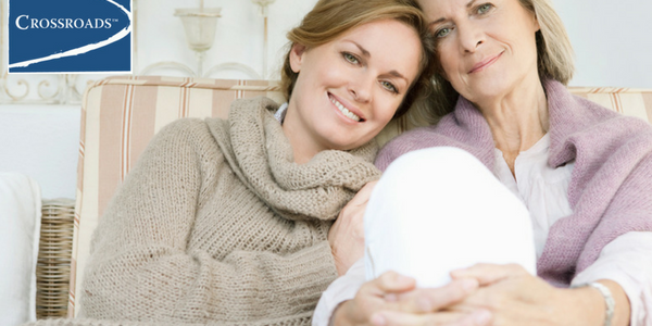 mother supporting loved daughter through her addiction recovery