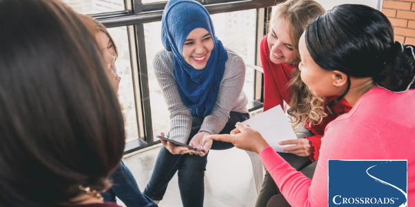 group of supportive women proactive against eating disorders