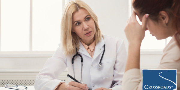 Dealing with Relapse in Addiction Recovery.CRBlog3 doctor consulting patient with eating disorder relapse