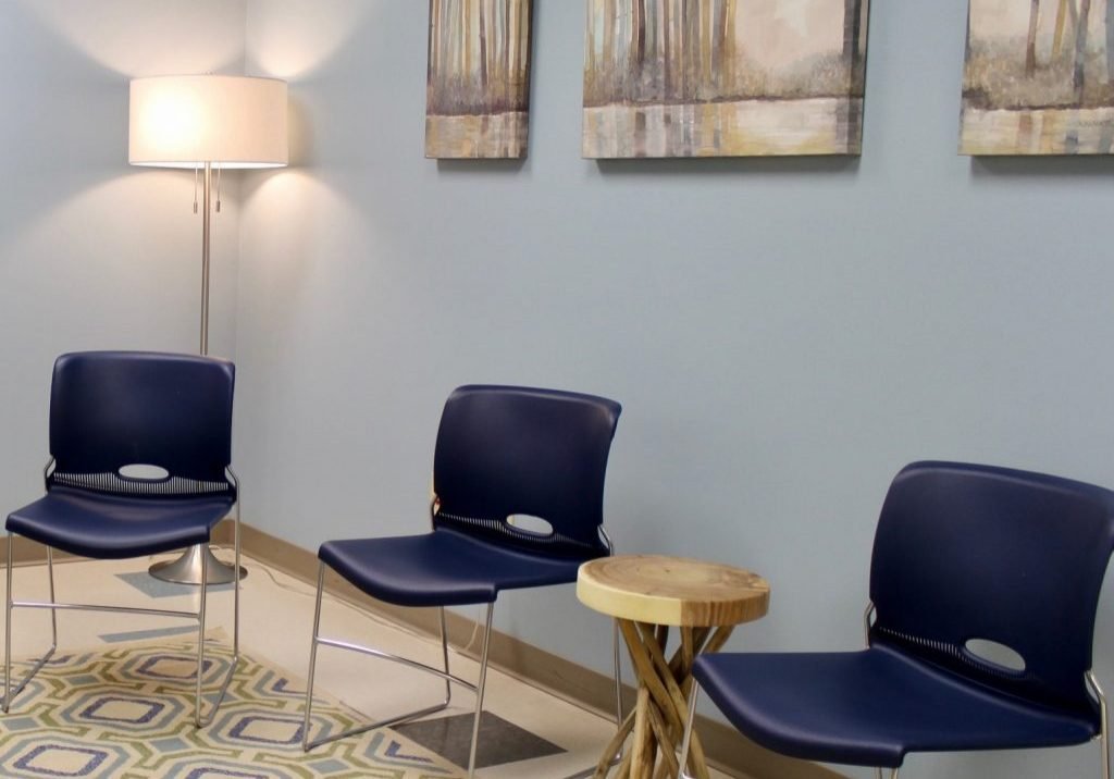 therapy meeting room for residential women's treatment center