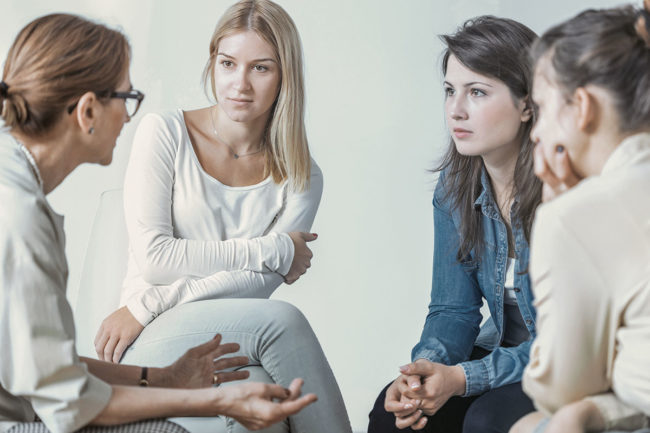 group therapy activities (2) women in group therapy activities