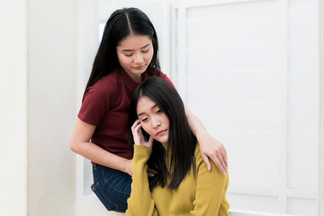 a woman wonders is my loved one struggling with depression