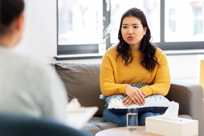 a woman asks her therapist is residential treatment right for me