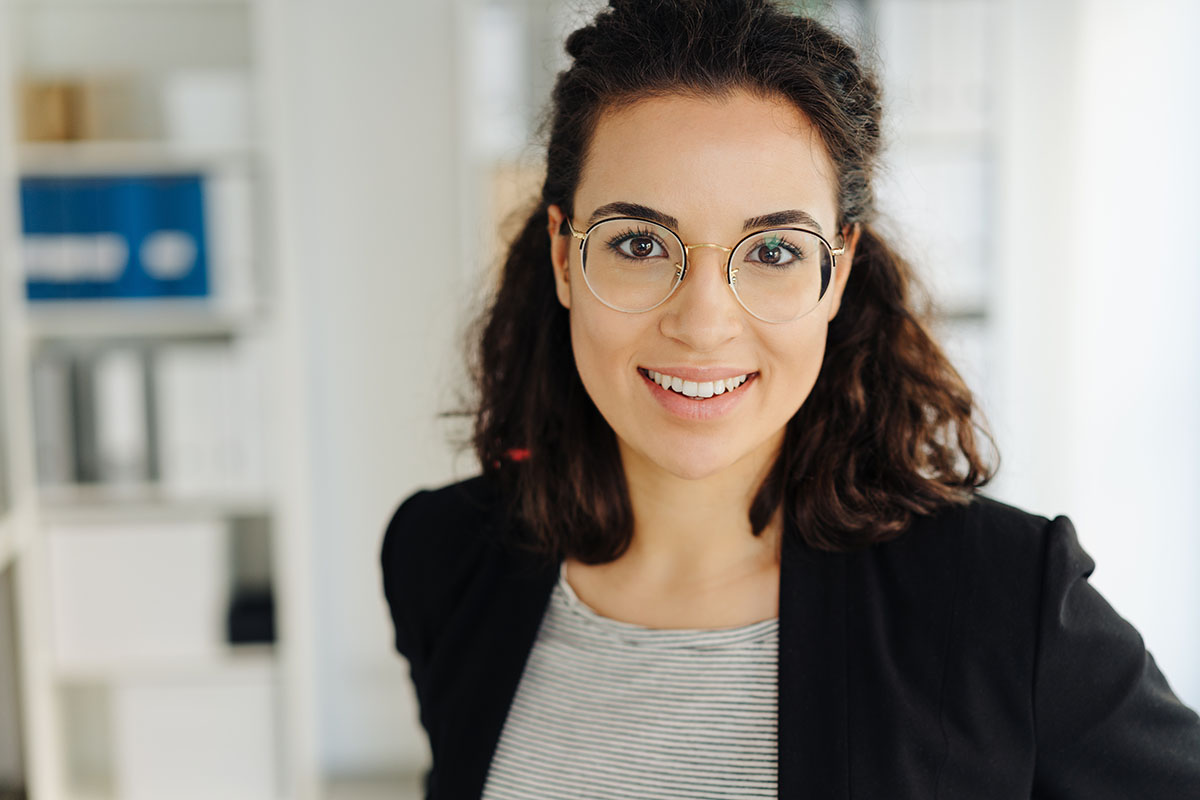 healthy woman after addiction treatment