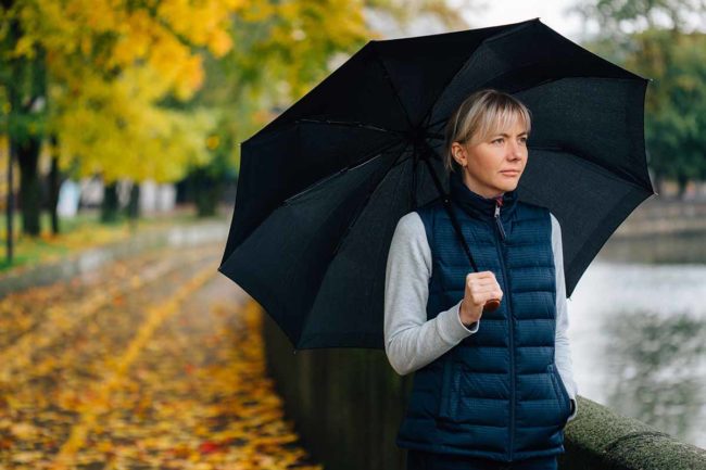 a woman struggles with seasonal depression
