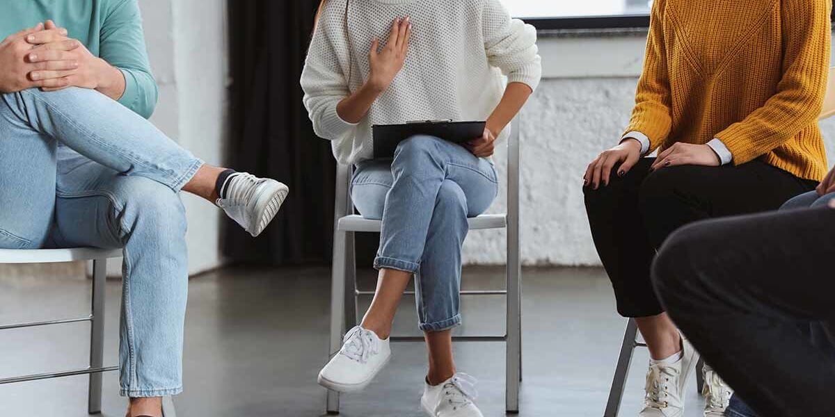 Women Attending Addiction Rehab Program