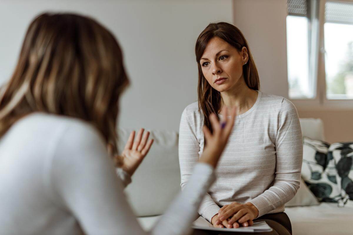 a woman knows she needs an eating disorder treatment center