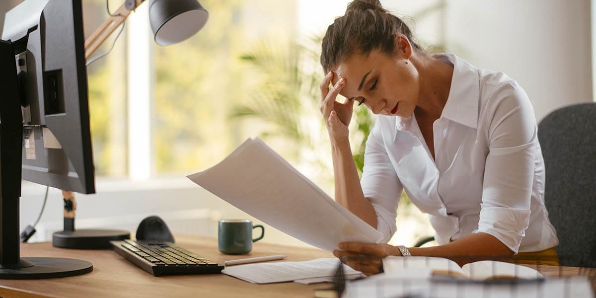 An IOP for Eating Disorders Can Benefit Women Who Work a woman researches IOP for eating disorders