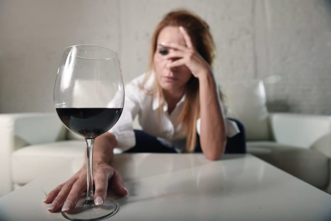 a woman needs alcohol dependence help in maine