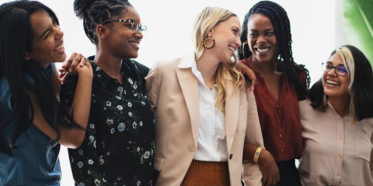 a group of women celebrate national women's health week