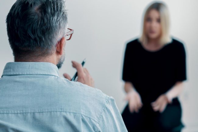Meth Addiction Treatment Knowing Your Options a therapist discusses a clients options for a meth addiction treatment program